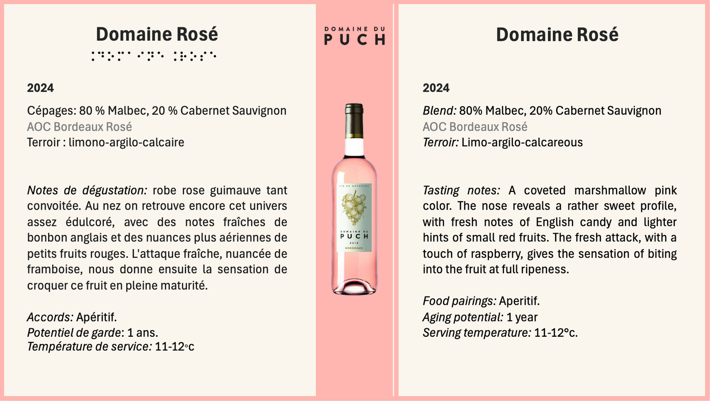 Domaine du Puch, Rosé