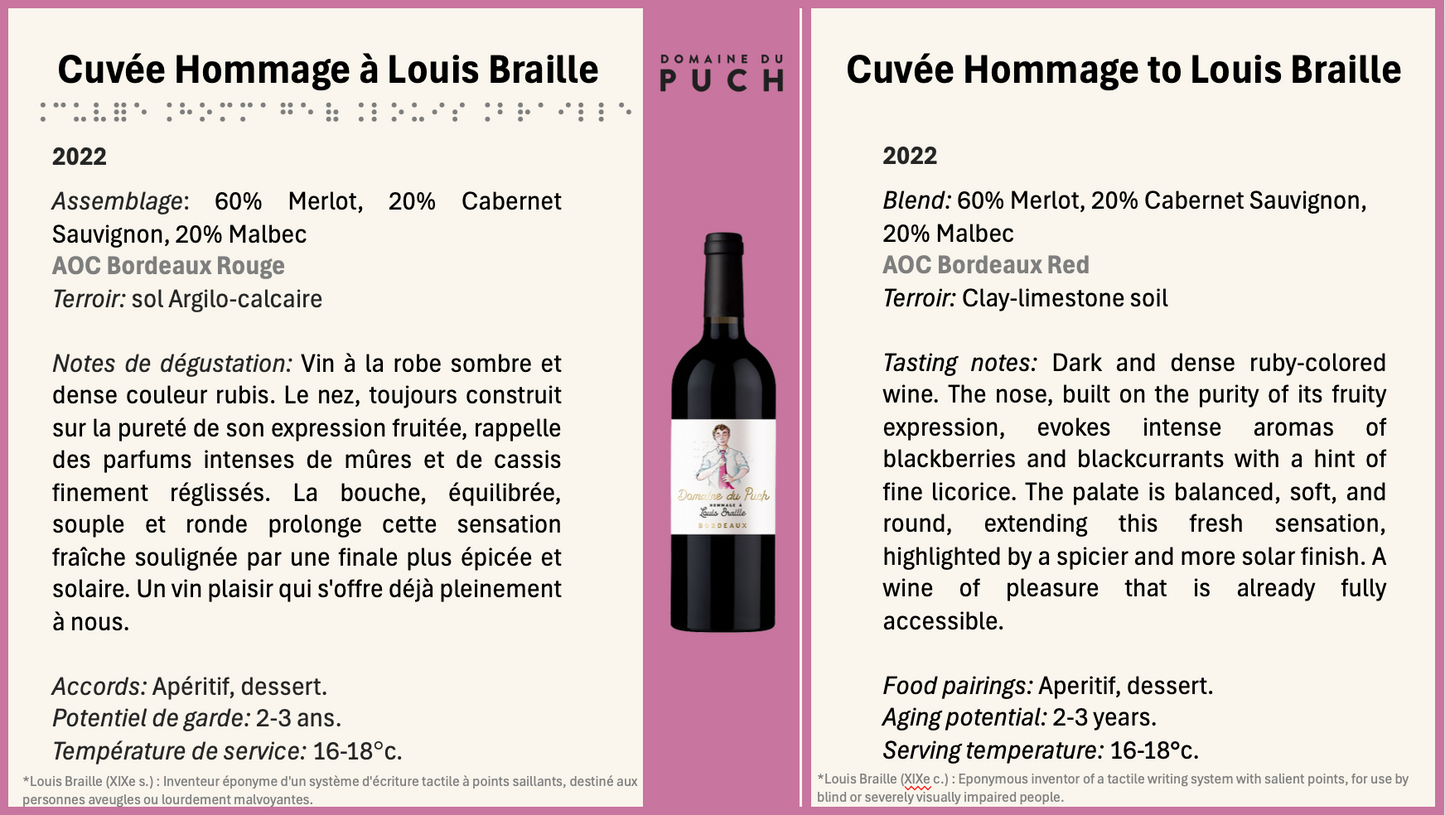 Hommage à Louis Braille