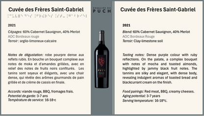 Cuvée prestige, des frères de Saint Gabriel