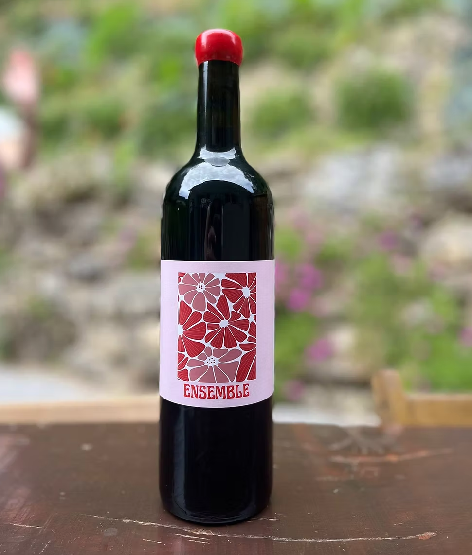 Photo de notre cuvée Ensemble réalisée avec notre partenaire LEA.